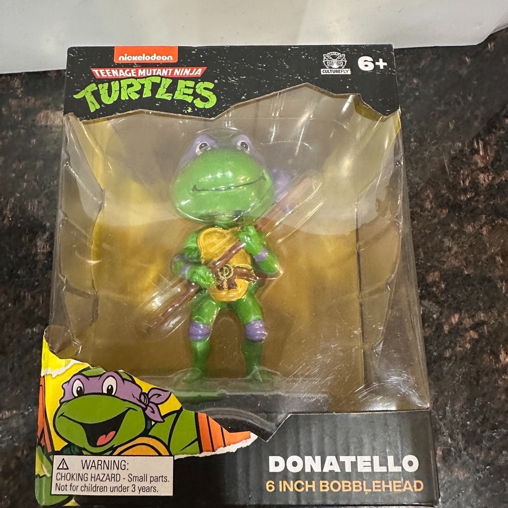 Teenage Mutant Ninja Turtles Donatello 6 Inch Bobblehead CultureFly Nickelodeon